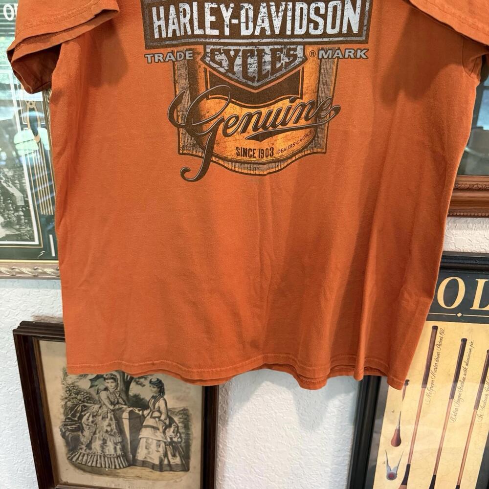 Vintage 00s Harley Davidson Motorcycles‎ Beartooth Pass Montana Shirt Size XL - Picture 7 of 8
